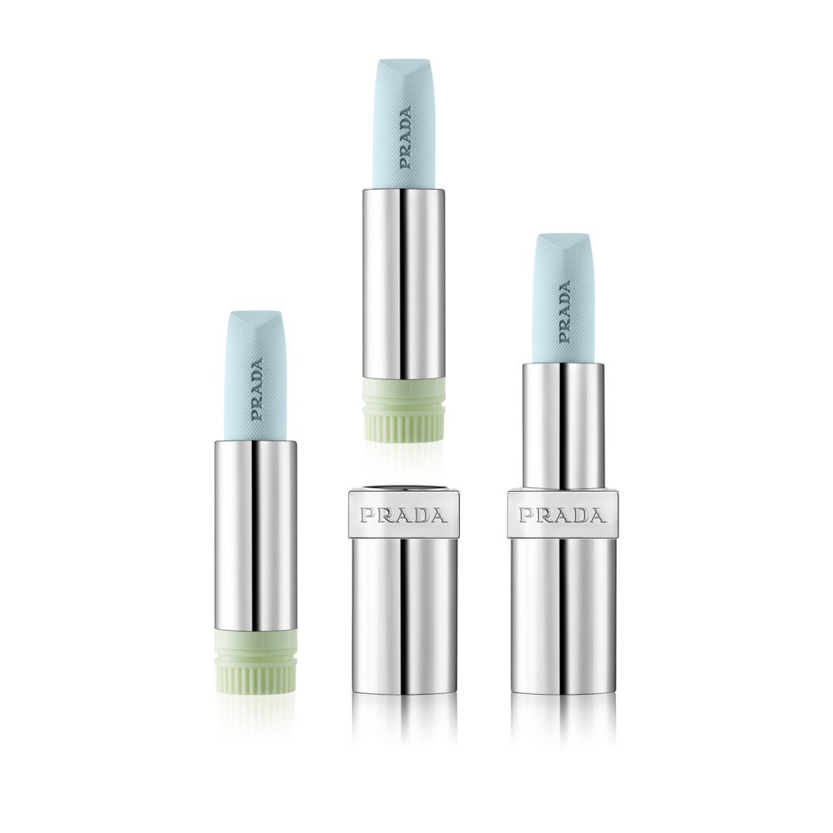 PRADA BEAUTYリップバーム ブラッシングケア 2本セット 試してみた】リップ バーム ブラッシング ケア PRADA BEAUTYの