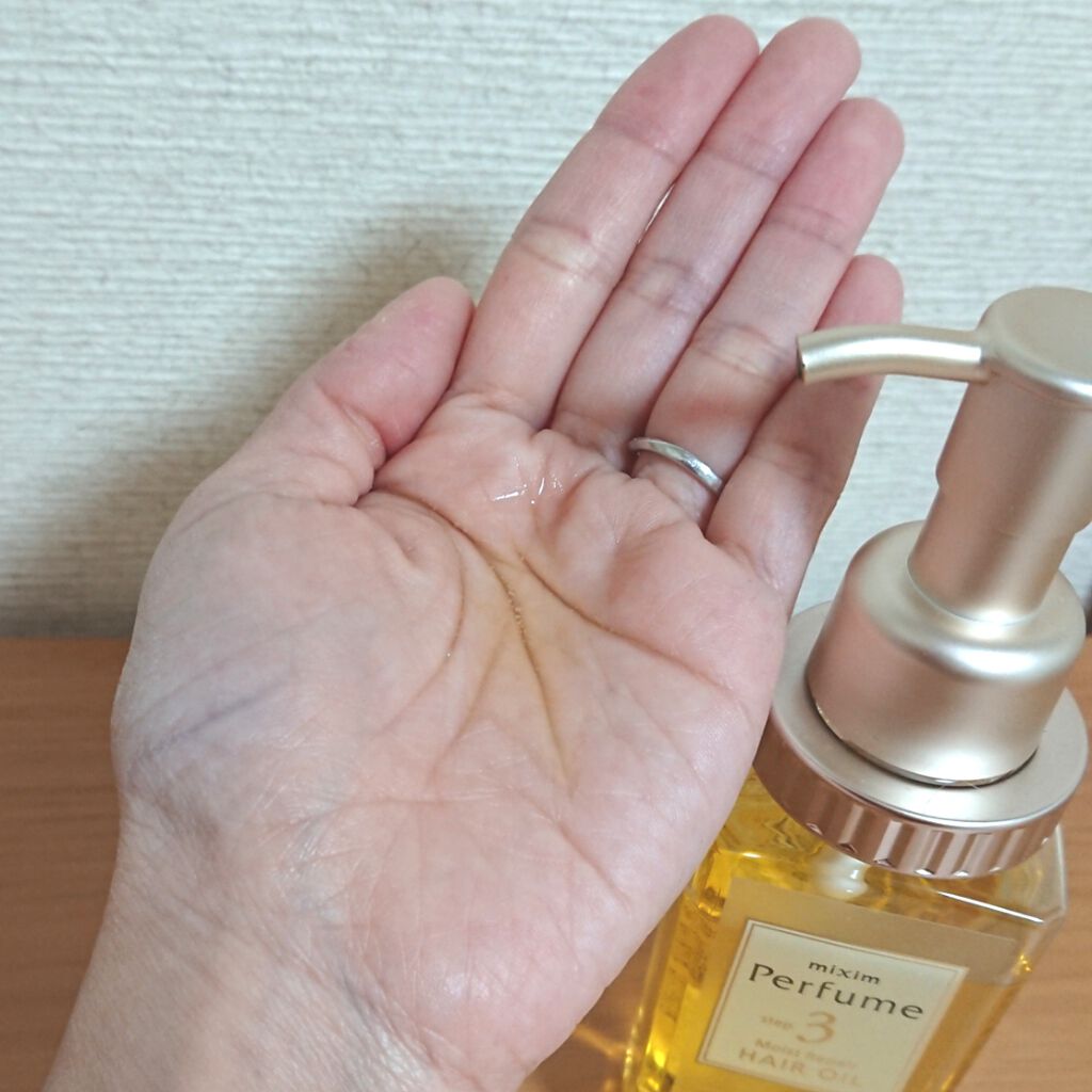 モイストリペア ヘアオイル/mixim Perfume/ヘアオイルを使ったクチコミ(3枚目)