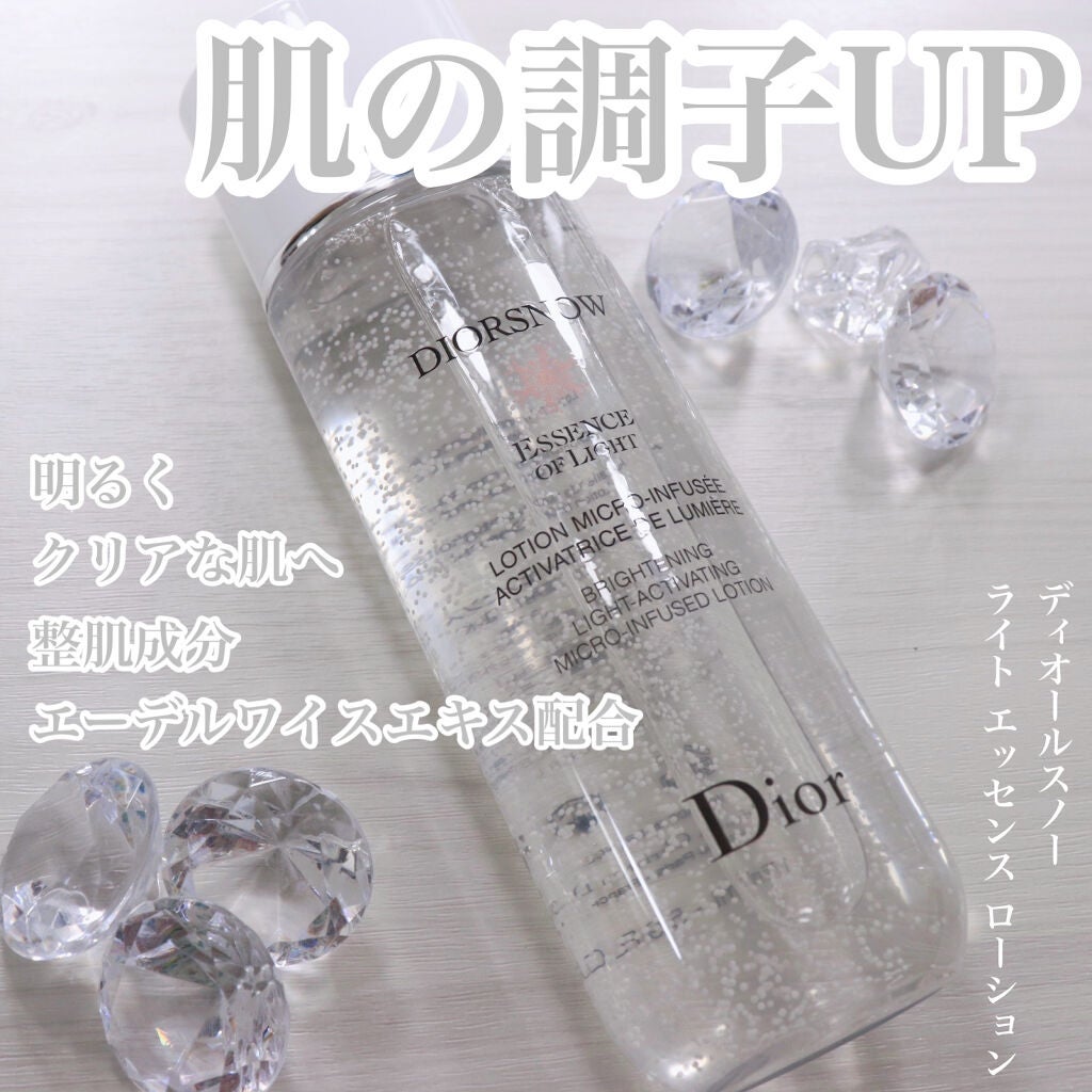 スノー ライト エッセンス ローション (薬用化粧水) (医薬部外品)/Dior/化粧水を使ったクチコミ(1枚目)