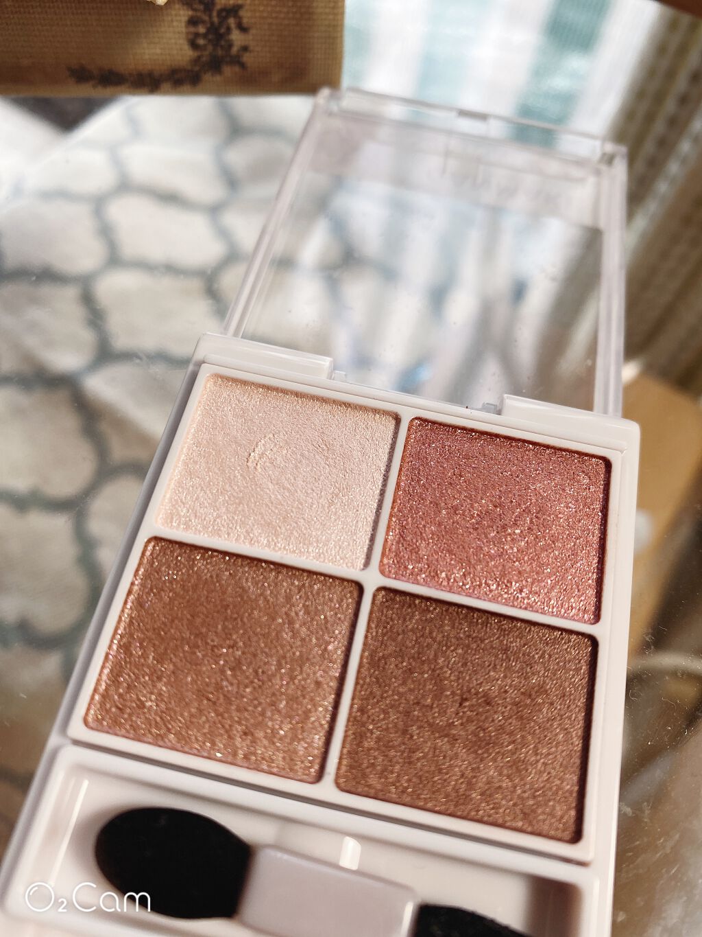 シルキースフレアイズ/キャンメイク/アイシャドウパレットを使ったクチコミ(2枚目)