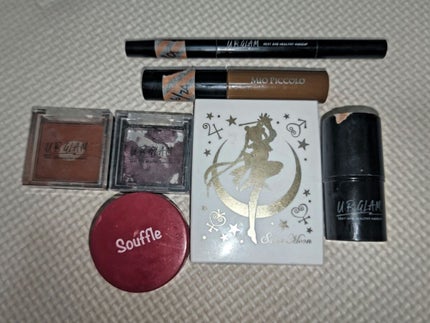 UR GLAM POWDER EYESHADOW/U R GLAM/単色アイシャドウを使ったクチコミ(1枚目)