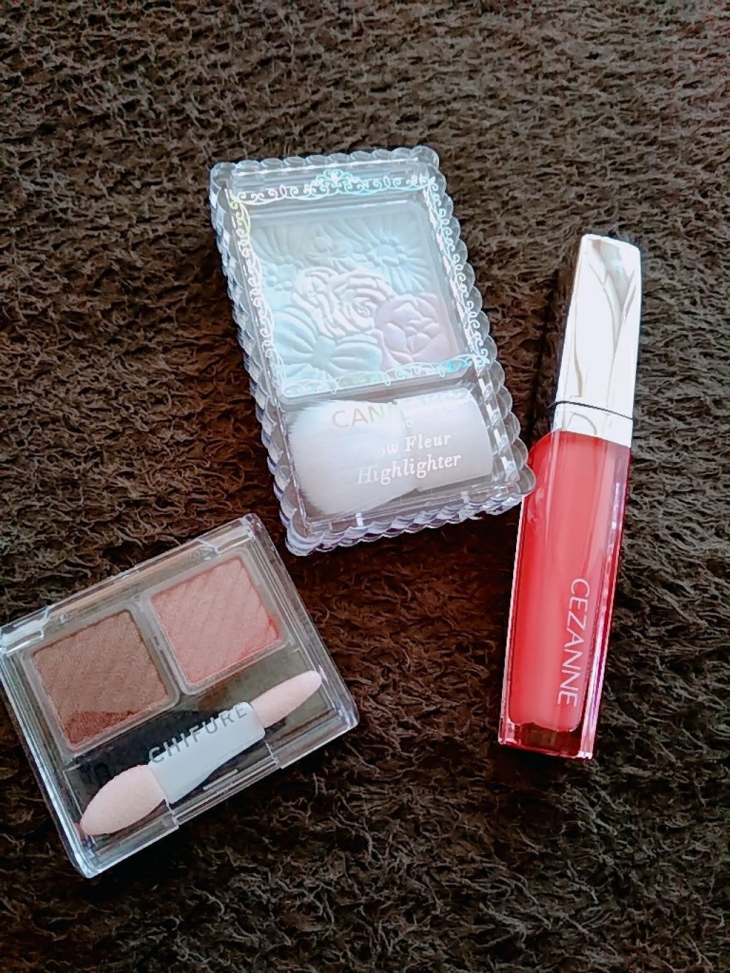 ジェルグロスリップ/CEZANNE/リップグロスを使ったクチコミ（1枚目）