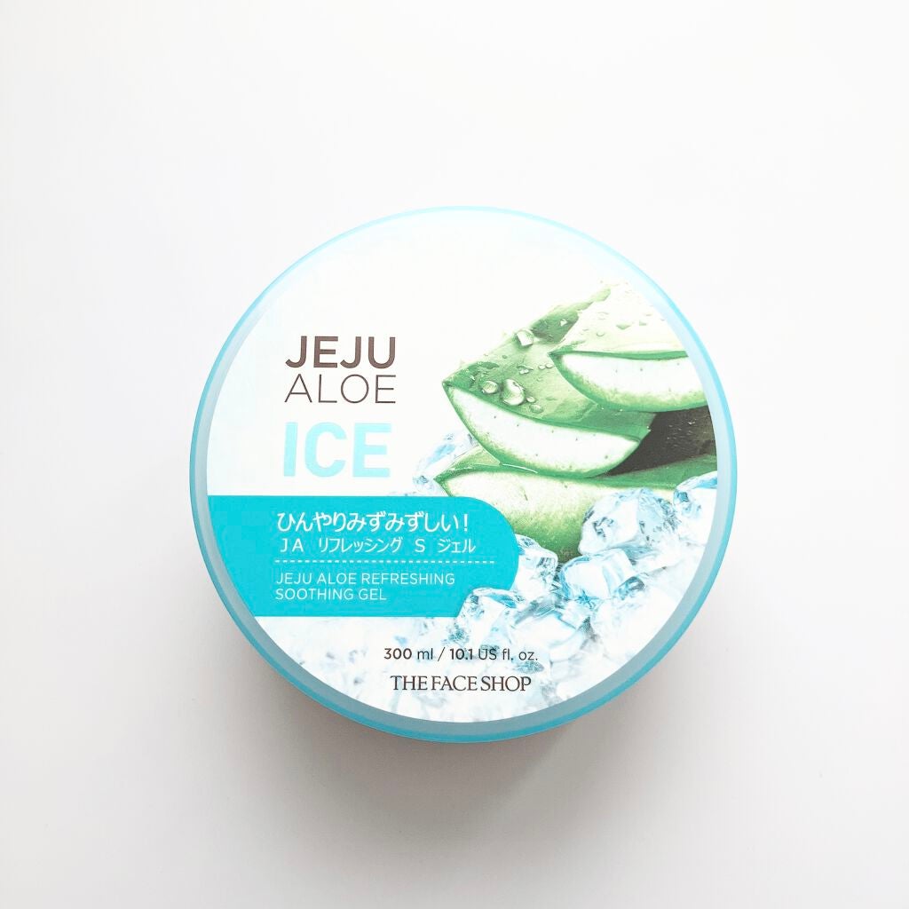 チェジュ アロエ アイス スージングジェル/THE FACE SHOP/ボディクリームを使ったクチコミ(1枚目)
