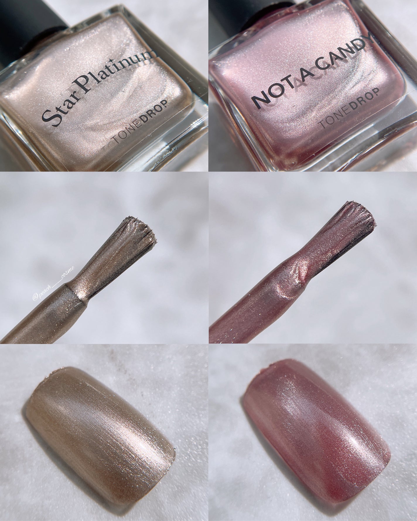 TONE DROP ネイルポリッシュ/D-UP/マニキュアを使ったクチコミ(3枚目)