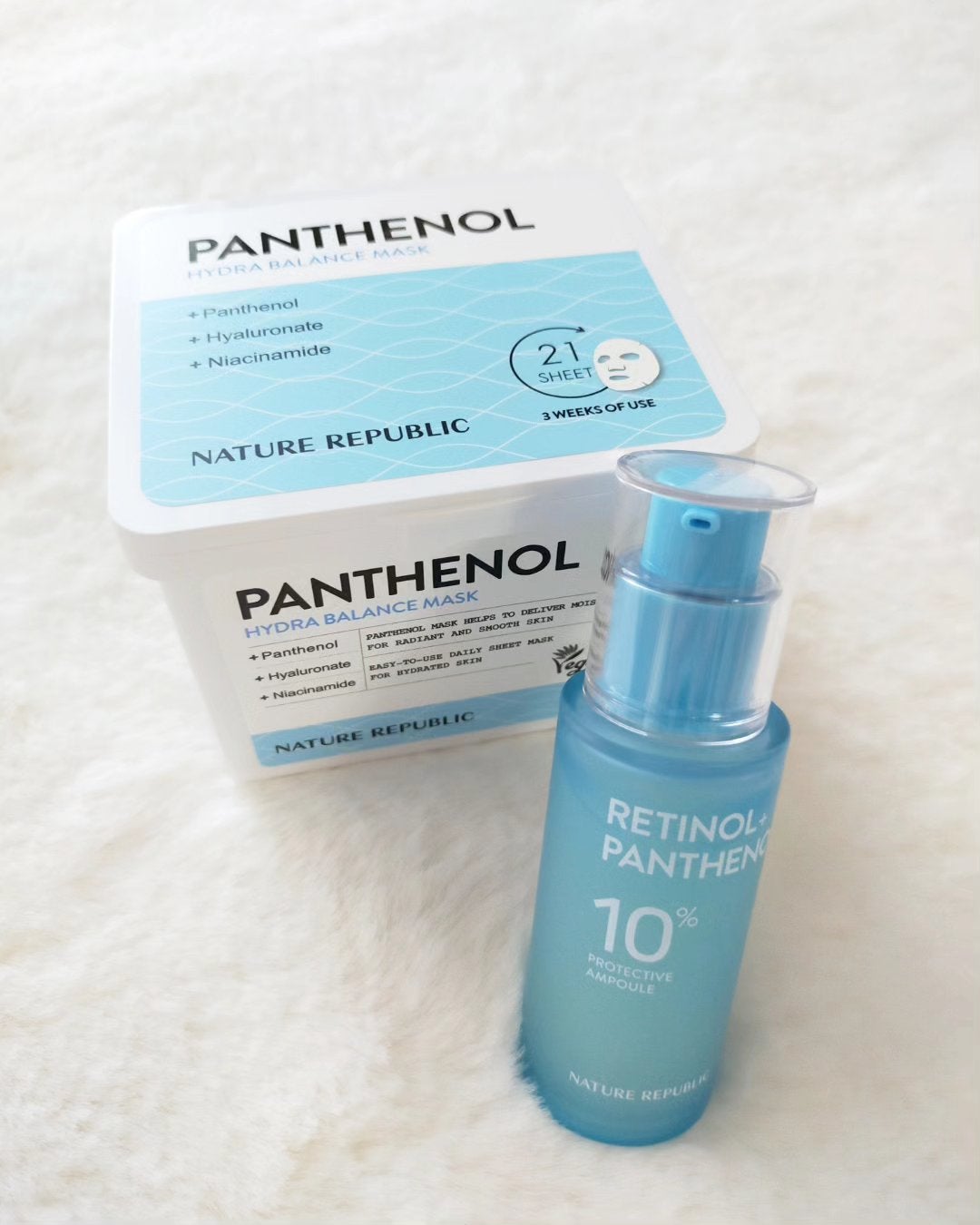 キューブマスク パンテノール/ネイチャーリパブリック/シートマスク・パックを使ったクチコミ(1枚目)