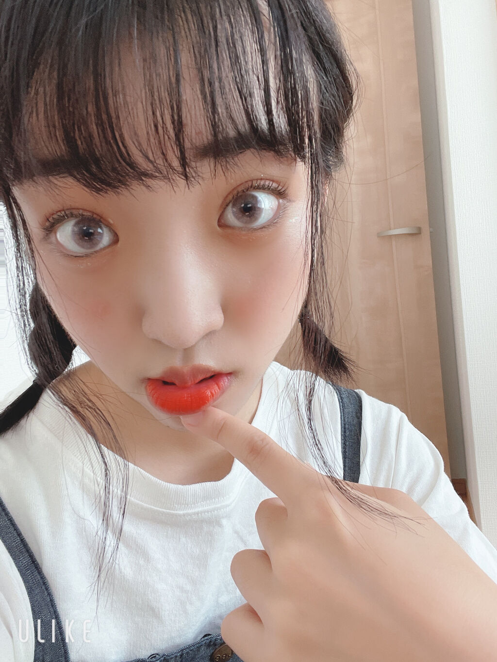 ジューシーラスティングティント/rom&nd/リップティントを使ったクチコミ（2枚目）