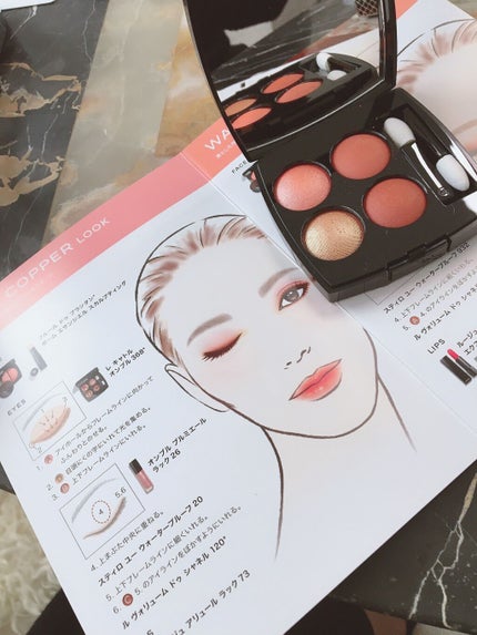 レ キャトル オンブル/CHANEL/アイシャドウパレットを使ったクチコミ(1枚目)