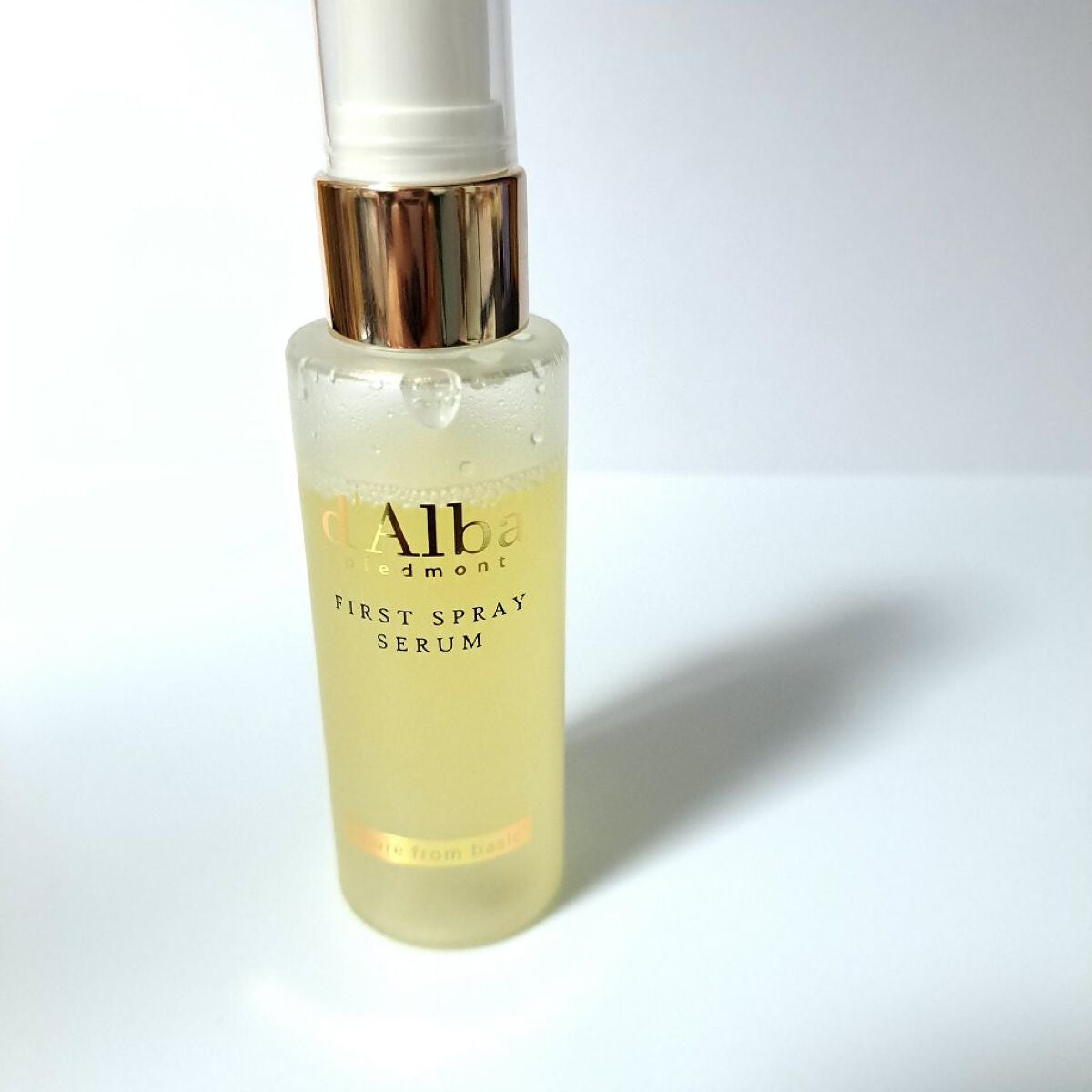 ダルバ ホワイトトリュフファーストスプレーセラム/ダルバ/ミスト状化粧水を使ったクチコミ(3枚目)