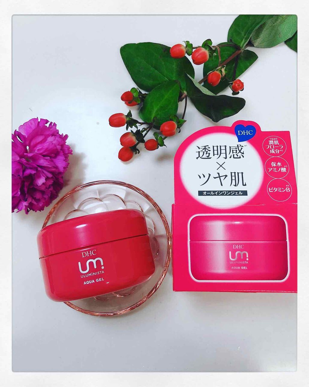 ウルミニスタ アクア ジェル/DHC/フェイスクリームを使ったクチコミ（1枚目）