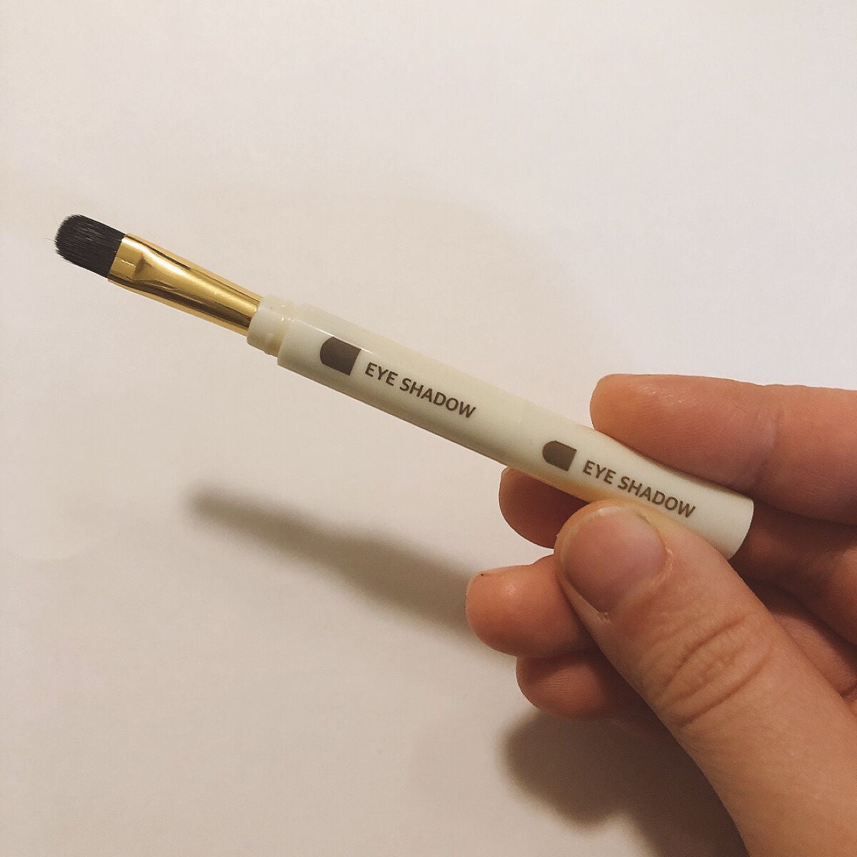 ロケット型 メイクブラシ/DAISO/メイクブラシを使ったクチコミ(7枚目)