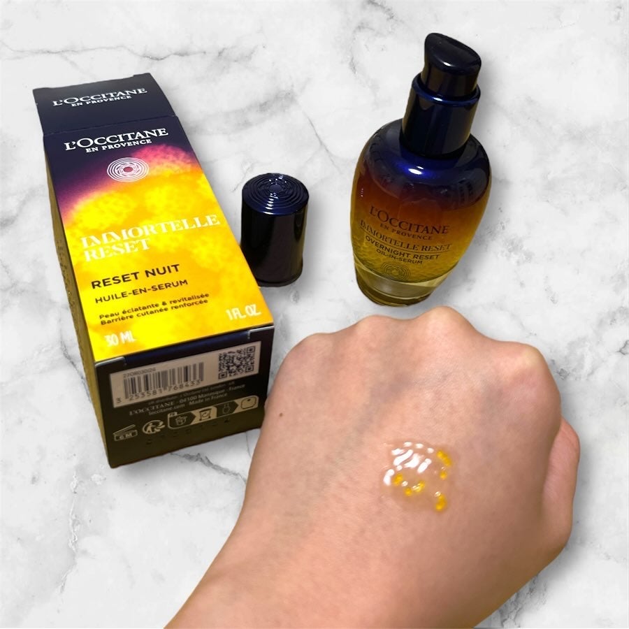 イモーテル オーバーナイトリセットセラム/L'OCCITANE/美容液を使ったクチコミ(1枚目)