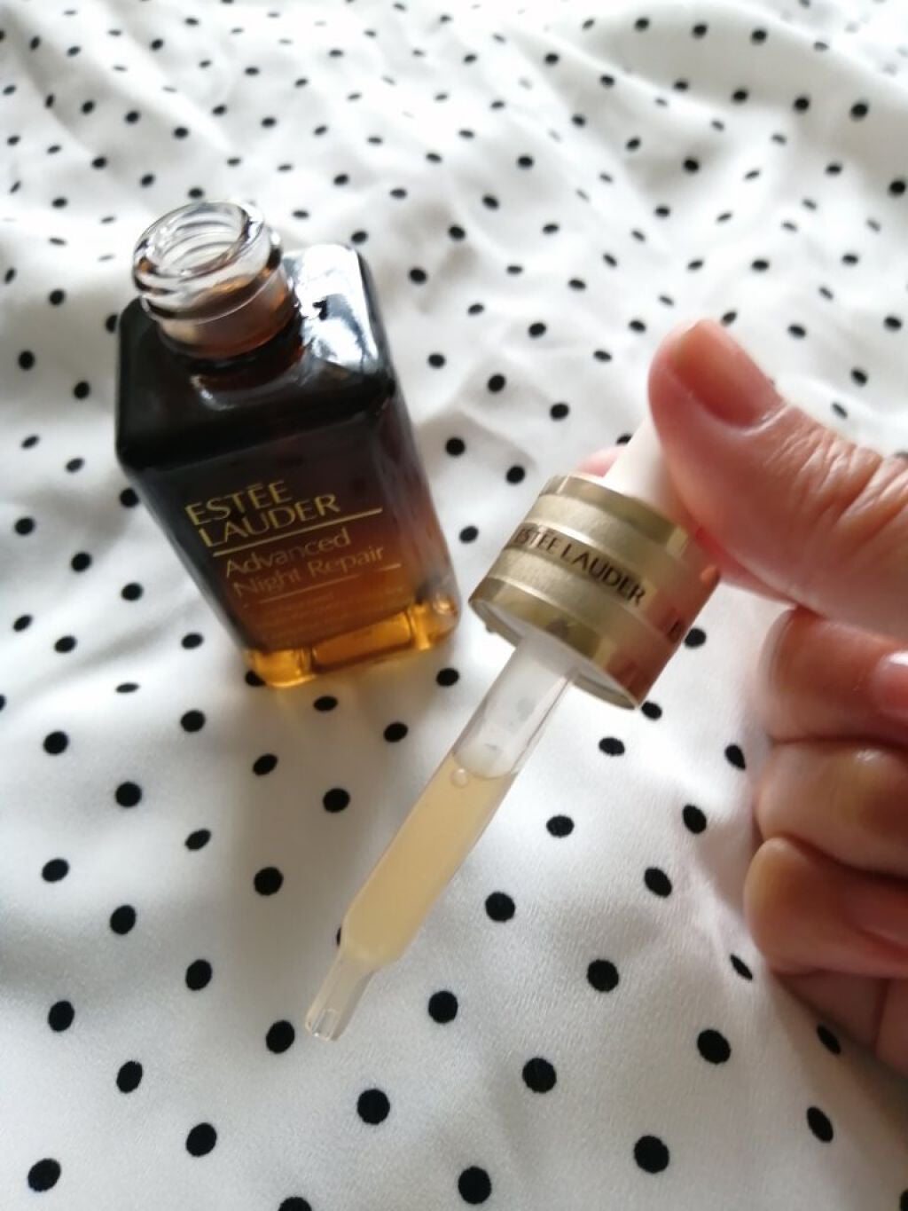 アドバンス ナイト リペア SMR コンプレックス/ESTEE LAUDER/美容液を使ったクチコミ(2枚目)