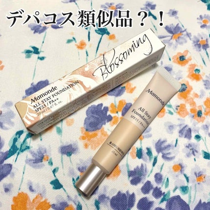 All Stay Foundation/Mamonde/リキッドファンデーションを使ったクチコミ(1枚目)