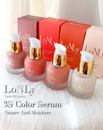 3S カラーセラム/LoNLy /リキッドチークを使ったクチコミ(9枚目)