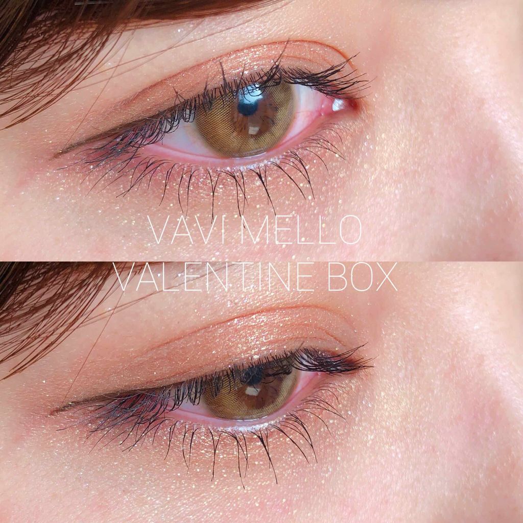 バレンタインボックス/VAVI MELLO/アイシャドウパレットを使ったクチコミ(1枚目)