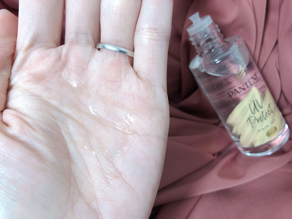 UVカット ヘアオイル/パンテーン/ヘアオイルを使ったクチコミ（3枚目）