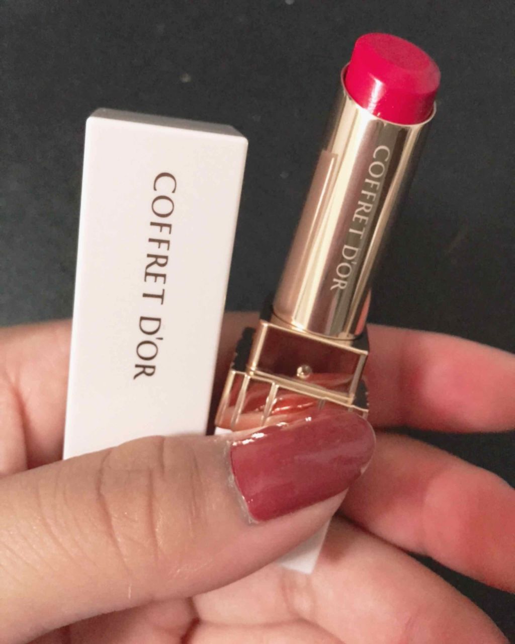 ピュアリーステイルージュ/コフレドール/口紅を使ったクチコミ(1枚目)