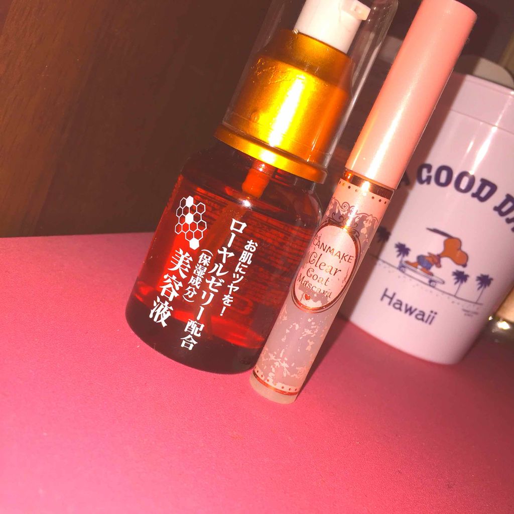 クリアコートマスカラ/キャンメイク/マスカラトップコートを使ったクチコミ（1枚目）