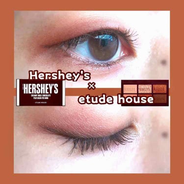 【Hershey's×etude house】
🍫チョコレート囲み目(風)一重メイク🍫

etude houseの限定コラボ商品!!

見た目も中身もチョコレートみたいなとっても可愛いパレットです🥺一目