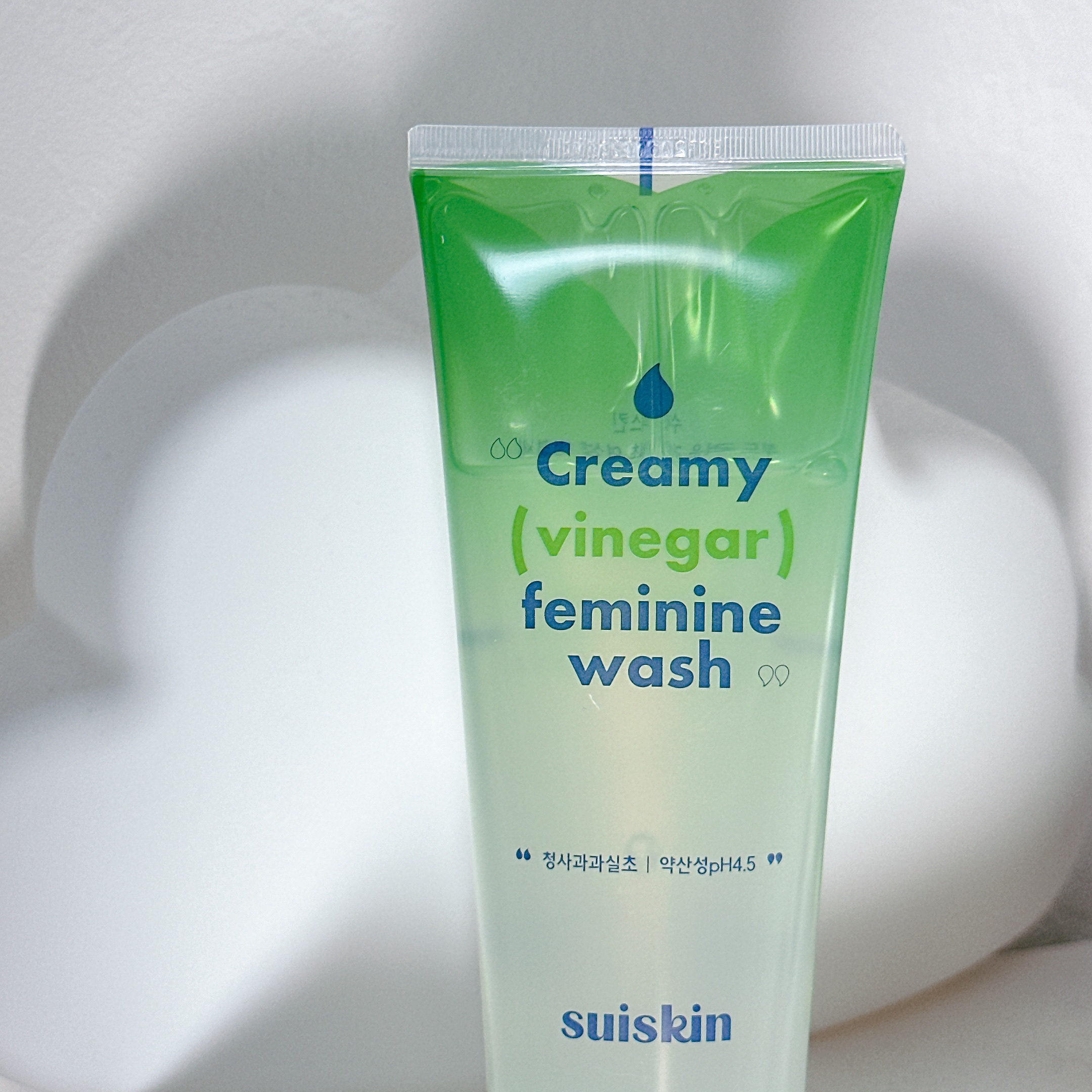 クリーミービネガーフェミニンウォッシュ/suiskin/ボディソープを使ったクチコミ（2枚目）