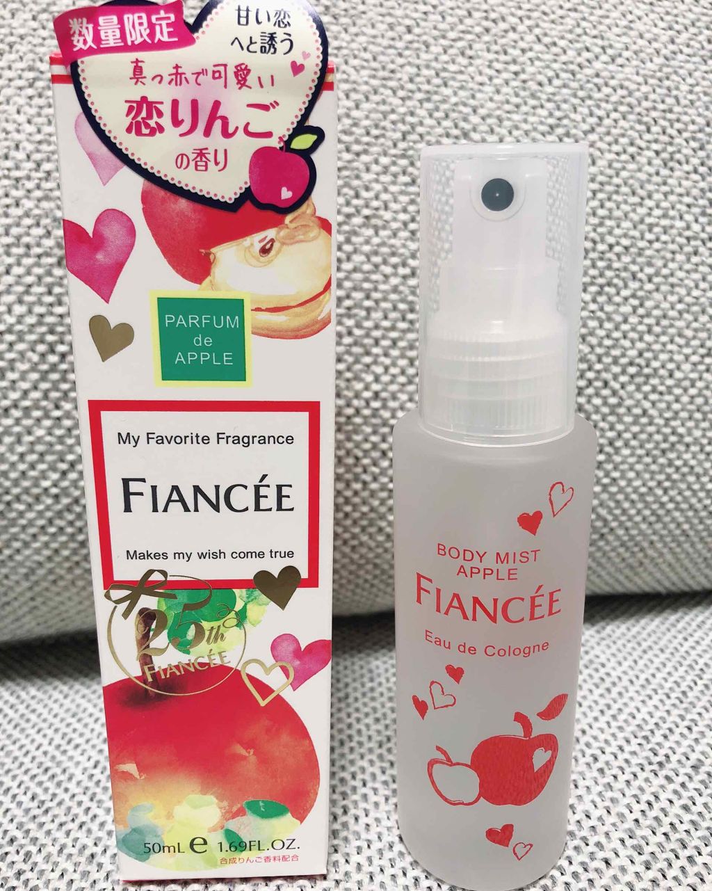 ボディミスト 恋りんごの香り/フィアンセ/香水(レディース)を使ったクチコミ（1枚目）