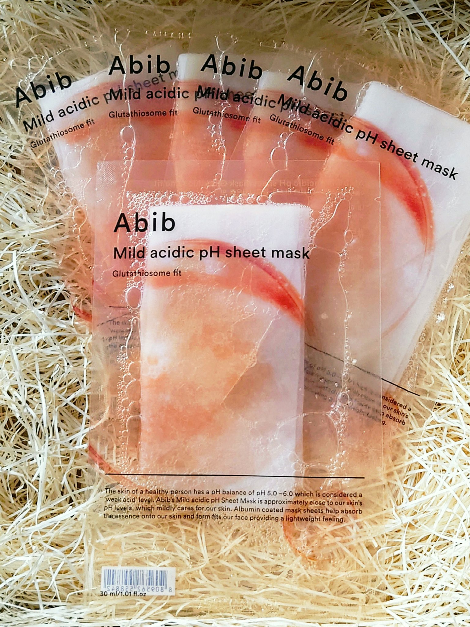 アビブ　弱酸性pHシートマスク  グルタチオンソームフィット/Abib /シートマスク・パックを使ったクチコミ（1枚目）