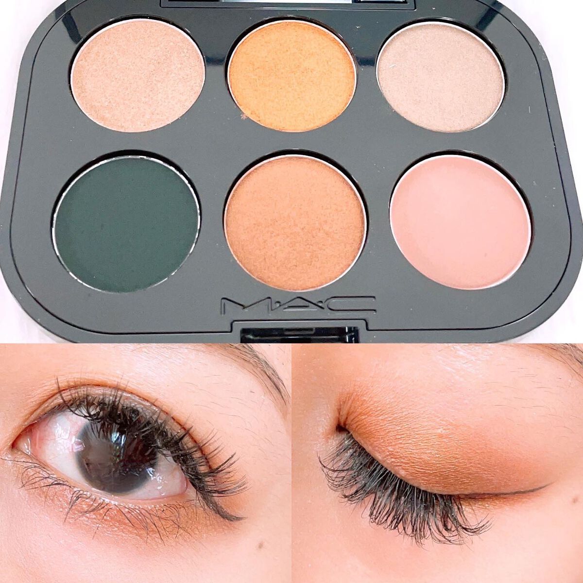 コネクト イン カラー アイシャドウ パレット × 6/M・A・C/アイシャドウパレットを使ったクチコミ(5枚目)