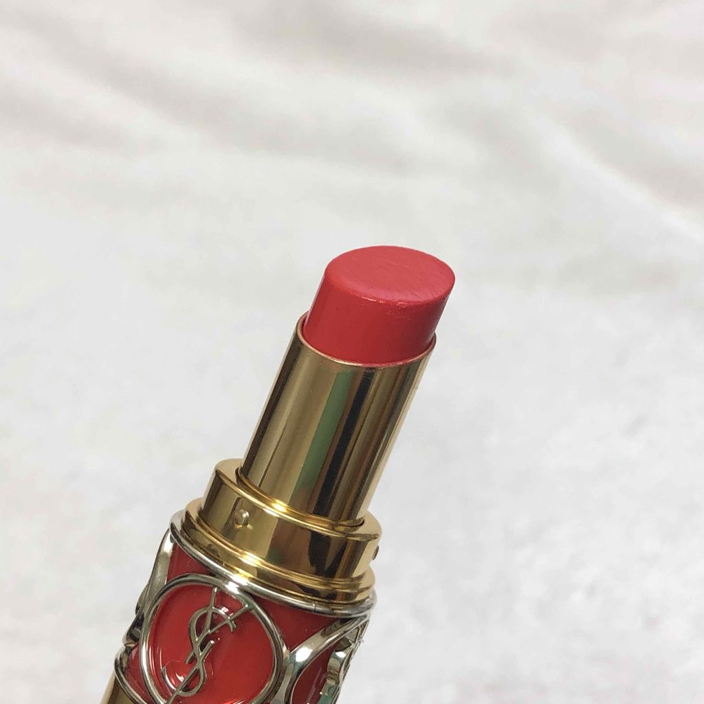 ルージュ ヴォリュプテ シャイン/YVES SAINT LAURENT BEAUTE/口紅を使ったクチコミ(2枚目)