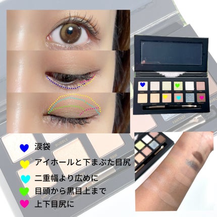 エクスプローラ12色 動物アイシャドウパレット/PERFECT DIARY/アイシャドウパレットを使ったクチコミ(6枚目)