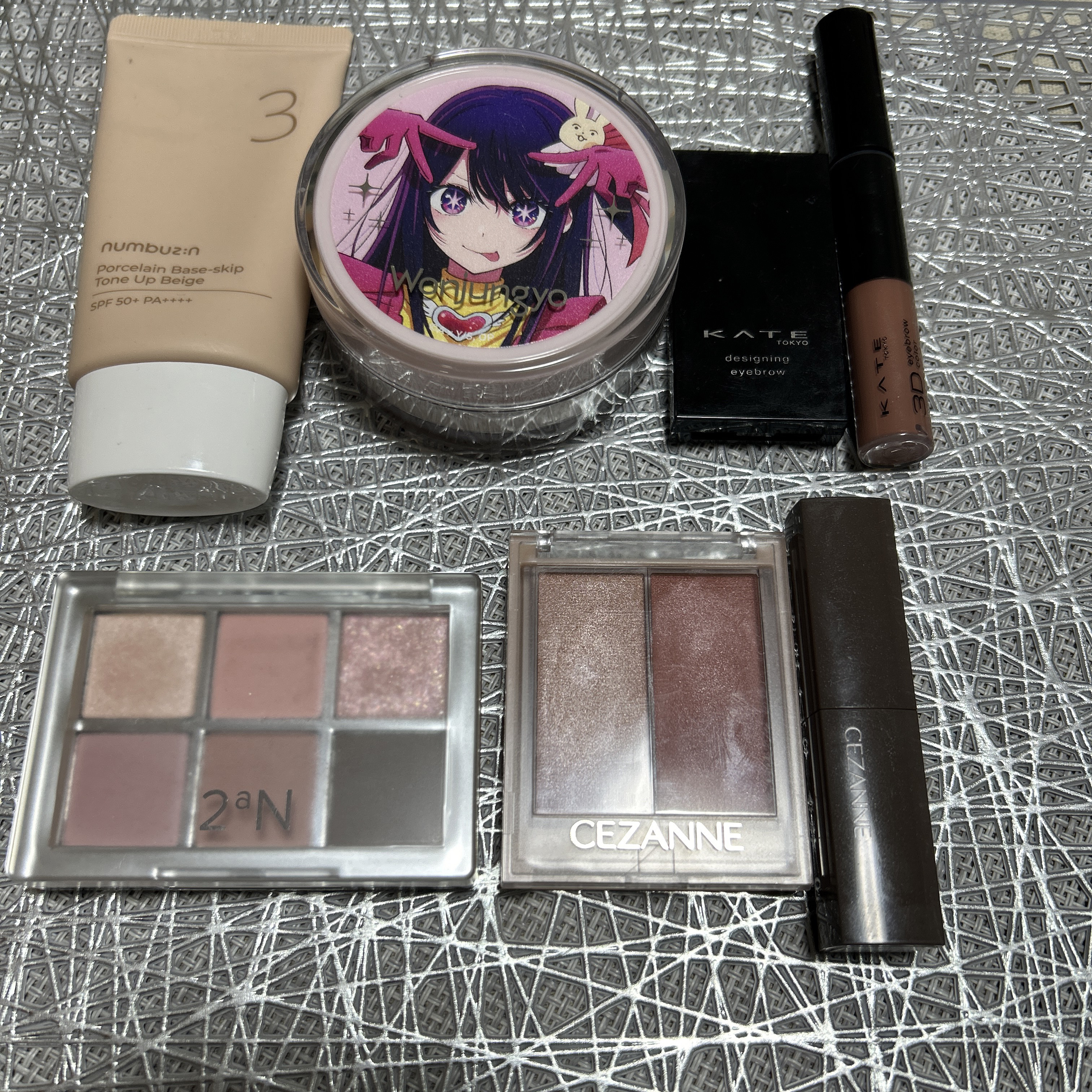 3DアイブロウカラーN/KATE/眉マスカラを使ったクチコミ（1枚目）