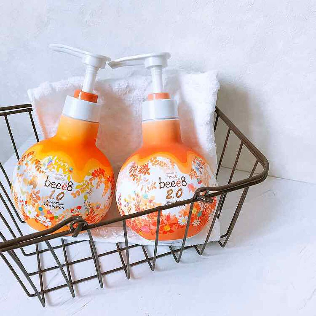 モイストシャイン シャンプー1.0／モイストシャイン トリートメント2.0/beee8/市販シャンプーを使ったクチコミ（1枚目）