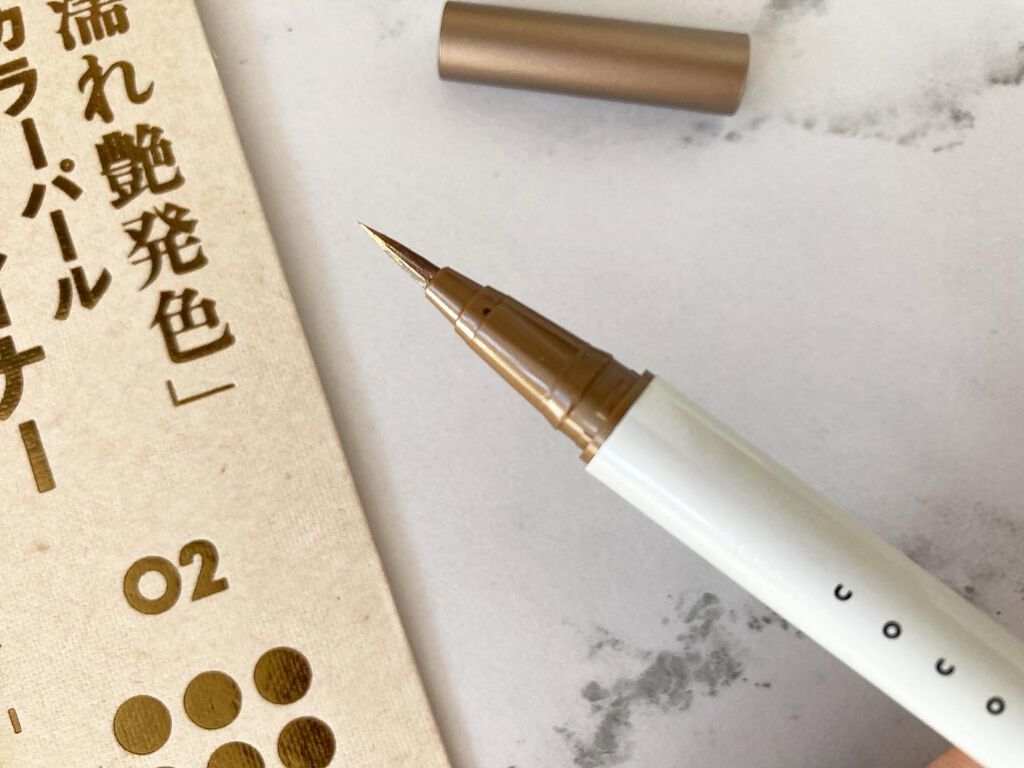 アイデザインライナー/COCOROIKI/リキッドアイライナーを使ったクチコミ(2枚目)