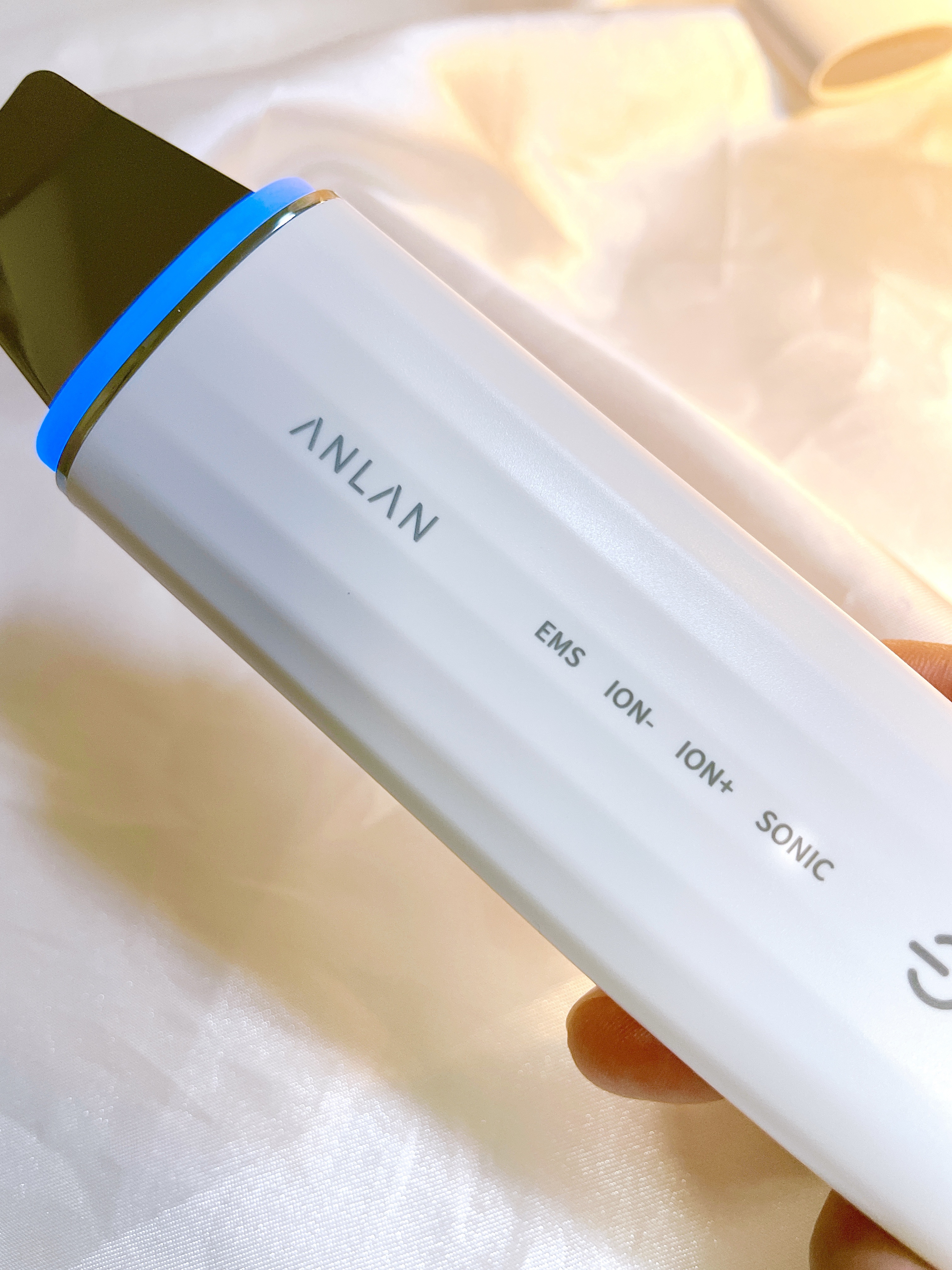 ウォーターピーリング超音波美顔器/ANLAN/美顔器・マッサージを使ったクチコミ（2枚目）