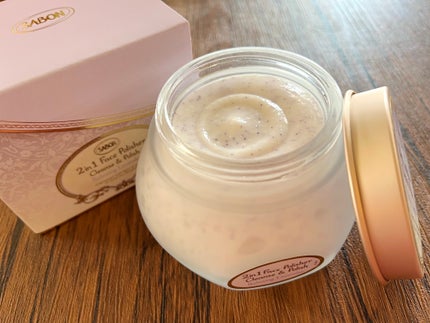 フェイスポリッシャー リラクシング(ラベンダー)/SABON/スクラブ・ゴマージュを使ったクチコミ(2枚目)