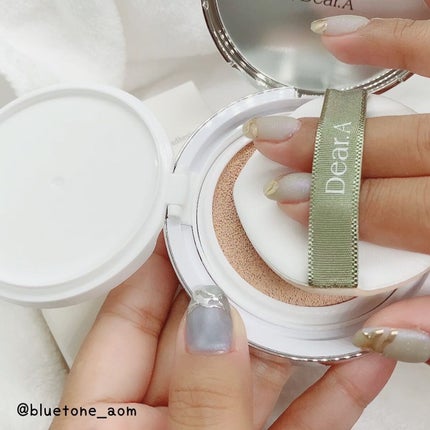 スリムフィット エバーラスティング クッション/Dear.A/クッションファンデーションを使ったクチコミ(3枚目)