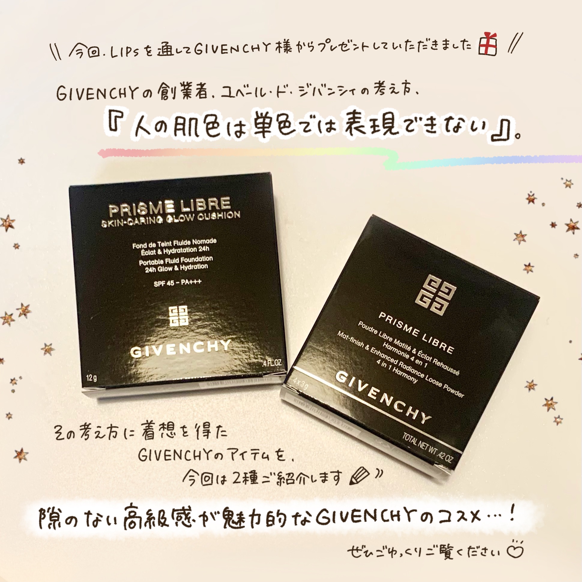 プリズム・リーブル/GIVENCHY/ルースパウダーを使ったクチコミ（2枚目）