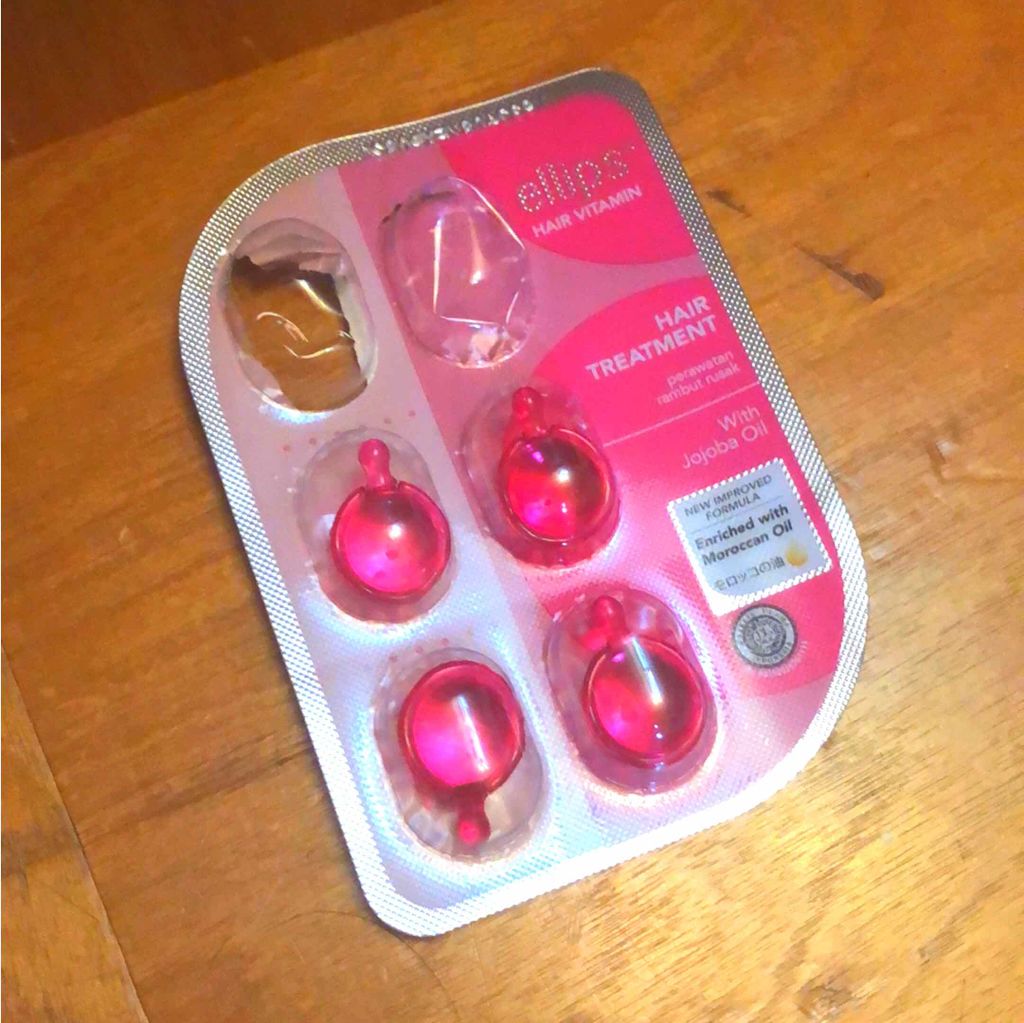 ヘアーオイル【トリートメント】/ellips/ヘアオイルを使ったクチコミ（1枚目）