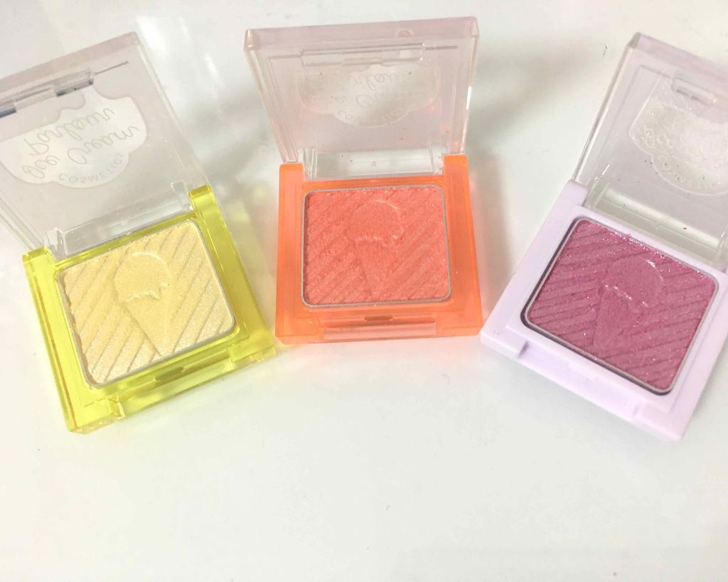 アイシャドウ/アイスクリームパーラー コスメティクス/単色アイシャドウを使ったクチコミ(3枚目)