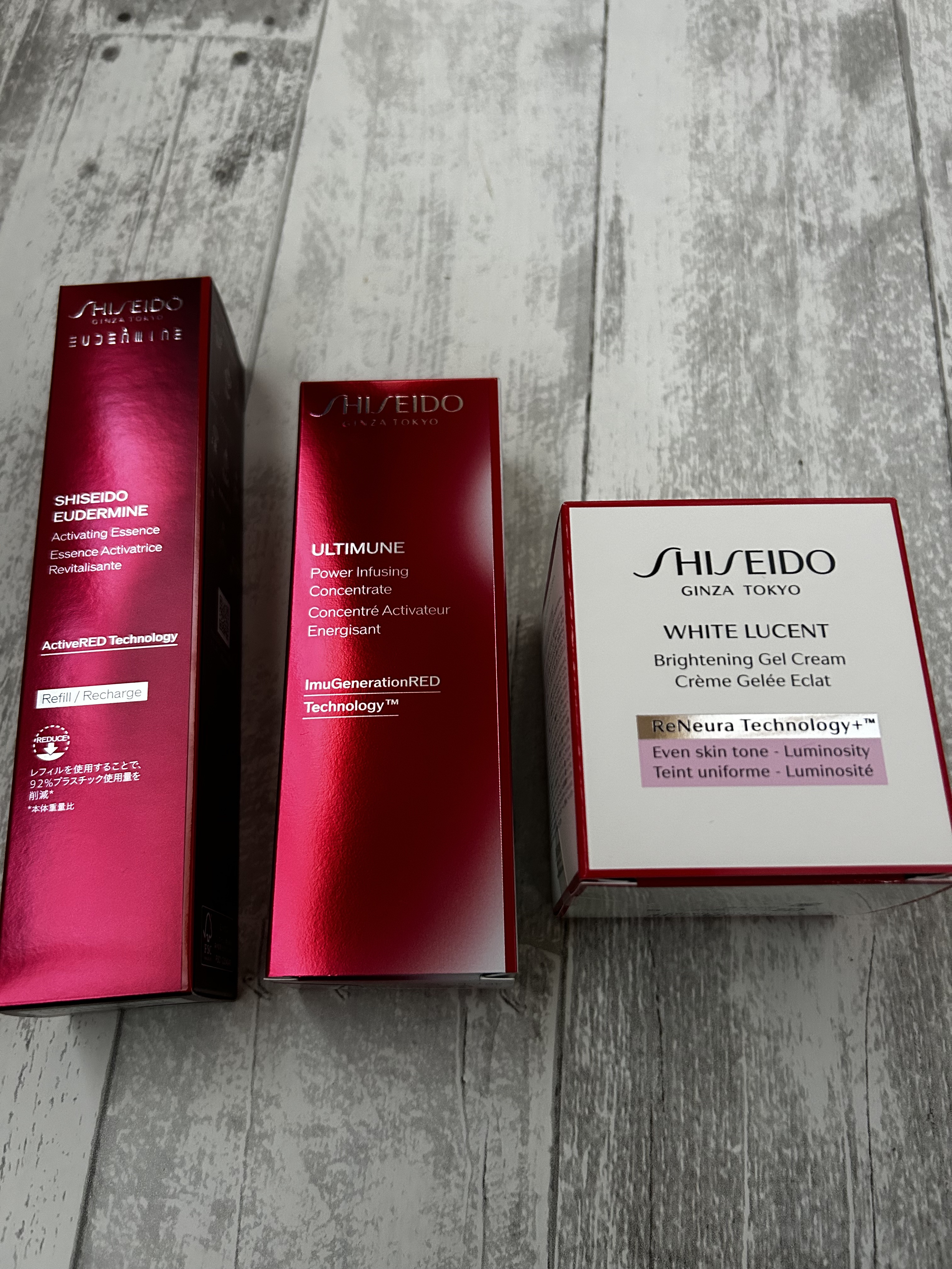 ホワイトルーセント ブライトニング ジェル クリーム/SHISEIDO/フェイスクリームを使ったクチコミ（1枚目）