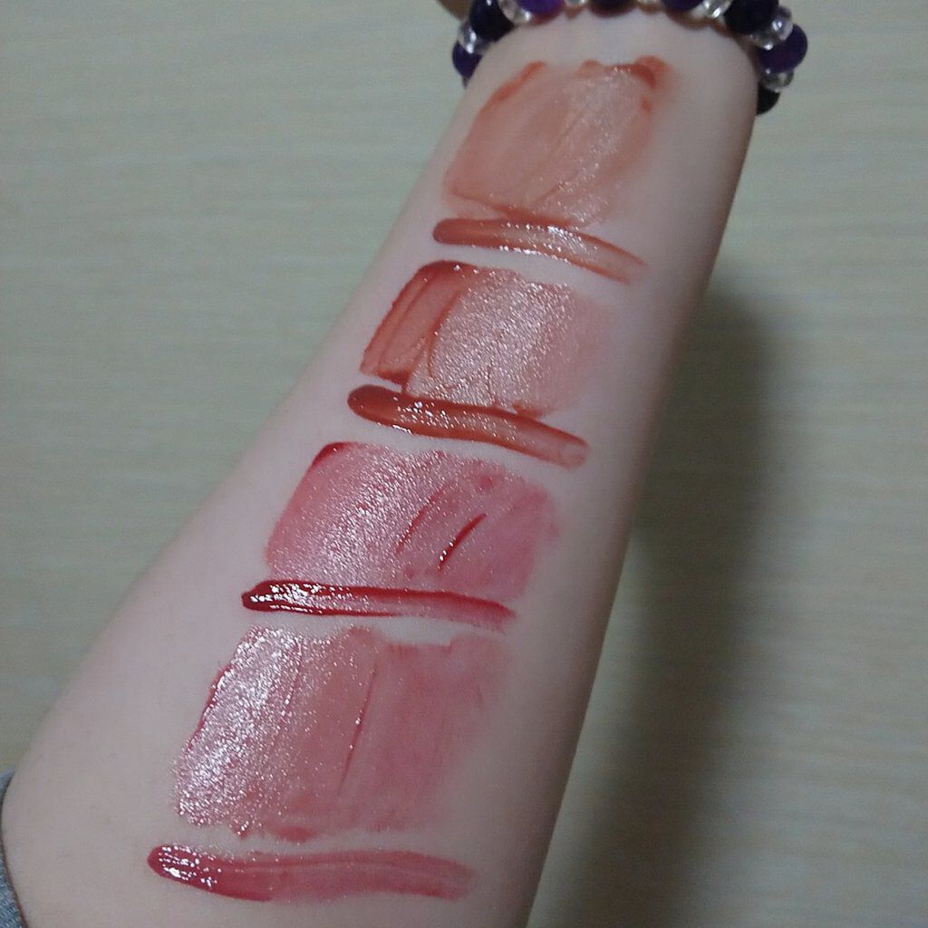 ジューシーラスティングティント/rom&nd/リップティントを使ったクチコミ(3枚目)