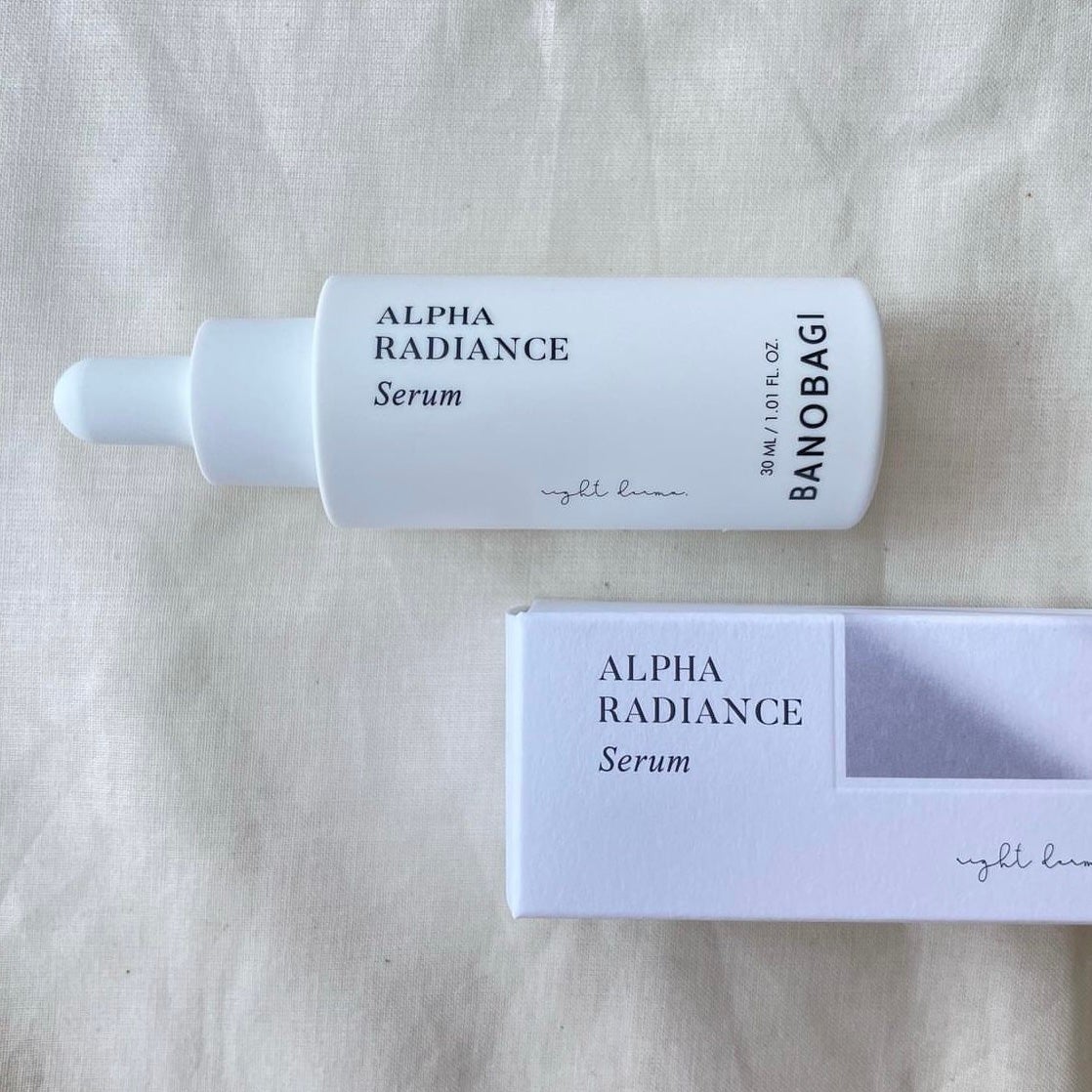 アルファラディアンスグローセラム/BANOBAGI/美容液を使ったクチコミ(1枚目)