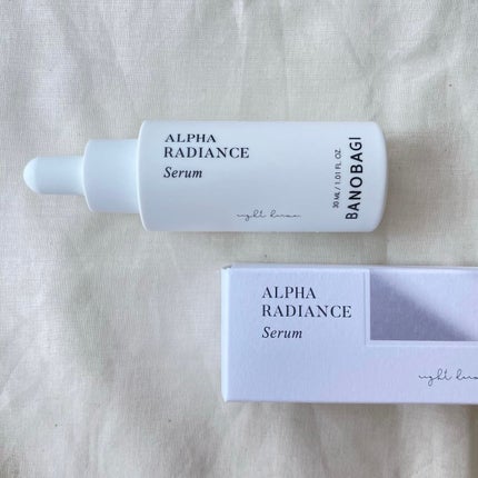 アルファラディアンスグローセラム/BANOBAGI/美容液を使ったクチコミ(1枚目)