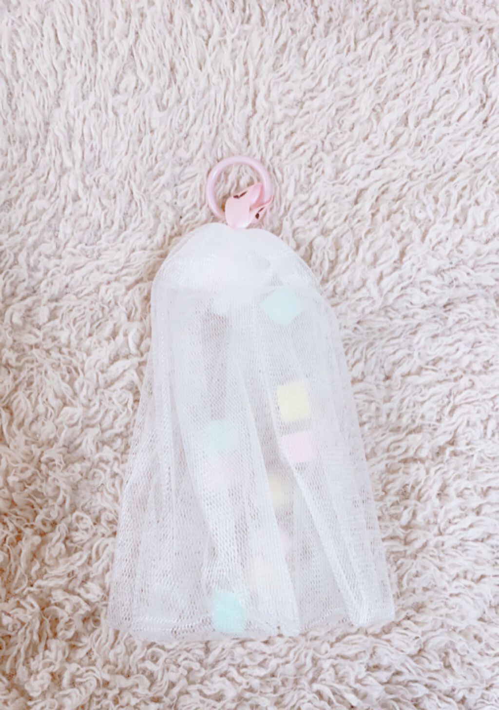 NINO:) on LIPS 「今回は私が今洗顔時に使用してる泡立てネットの紹介です♪商品SS..」(2枚目)