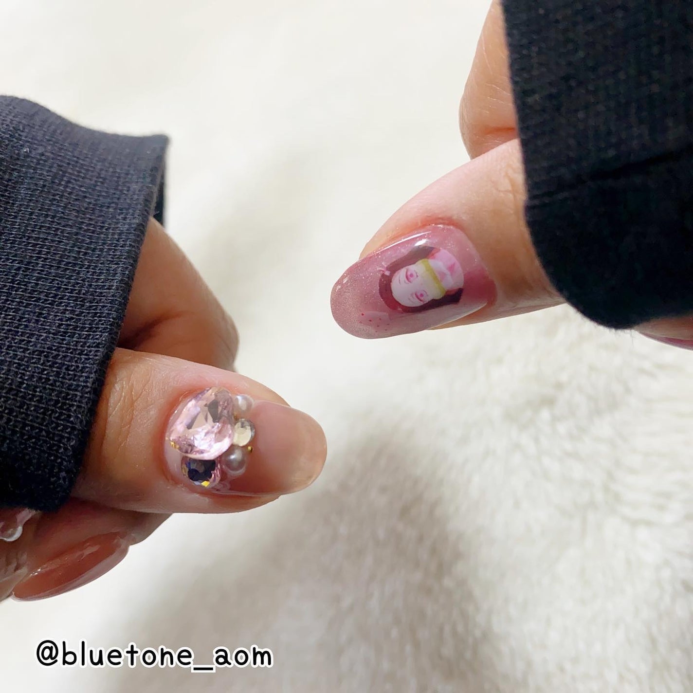 ネイルパーツ/セリア/ネイルチップ・パーツを使ったクチコミ(4枚目)