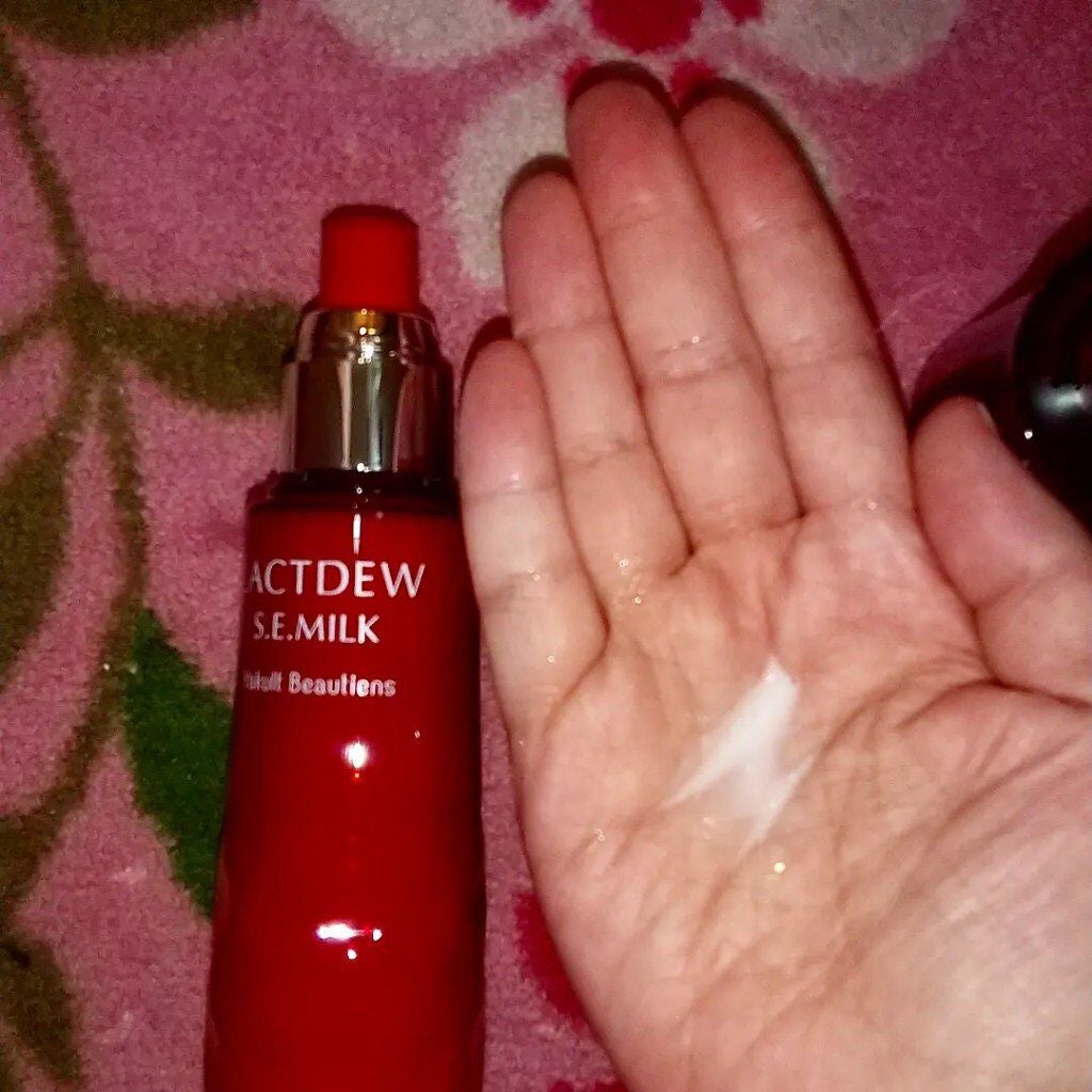 ラクトデュウ S.E.ミルク/S.E.シリーズ/乳液を使ったクチコミ(1枚目)
