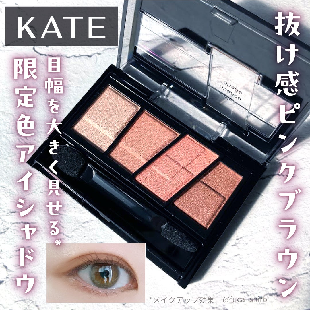 デザイニングブラウンアイズ/KATE/アイシャドウパレットを使ったクチコミ(1枚目)