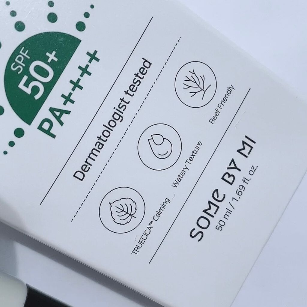 TRUECICA アクアカーミング日焼け止め/SOME BY MI/日焼け止めクリームを使ったクチコミ(7枚目)