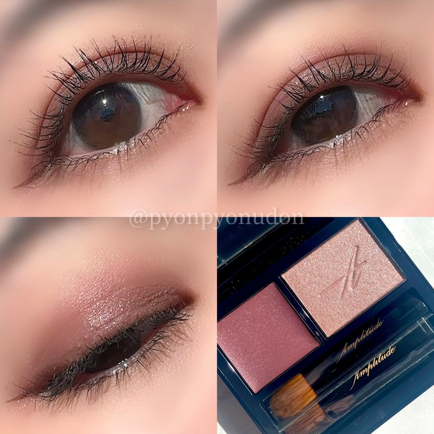 コンスピキュアス ダブルアイズ/Amplitude/アイシャドウパレットを使ったクチコミ(1枚目)