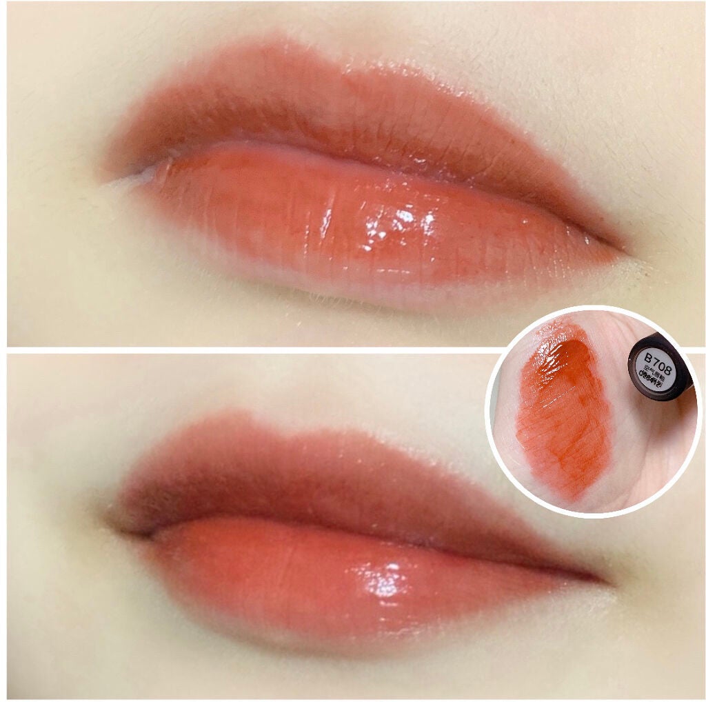 シャインミラーティント/COLORKEY/リップティントを使ったクチコミ(3枚目)