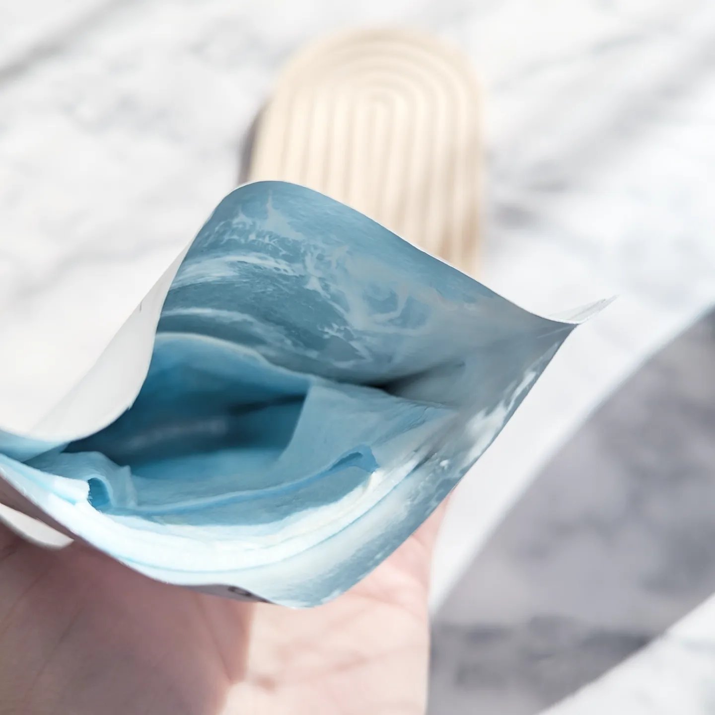 スージンググリーン スキニークリームマスク 30mL×1枚/ByUR/シートマスク・パックを使ったクチコミ（3枚目）